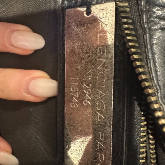 Balenciaga Agneau Giant 12 Gold Hardware City Black - Picture 5 of 11